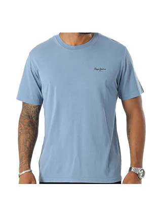 T-shirt Bleu Clair Homme Pepe Jeans Jacko 1