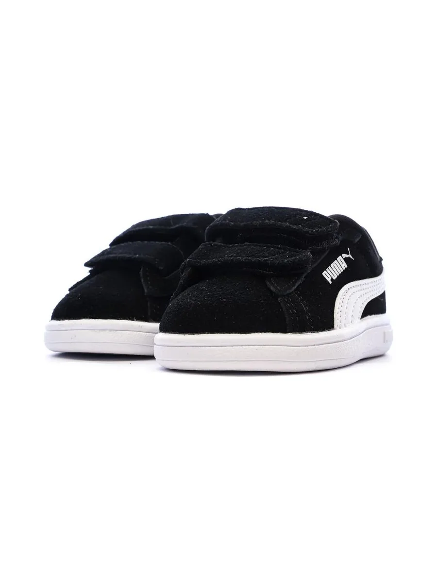 Baskets Noires/Blanches Garçon Puma Smash 3.0 7