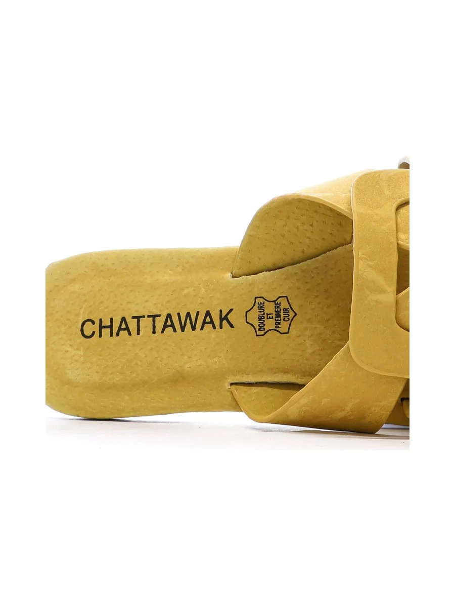 Sandales Jaune Femme Chattawak Pace 8