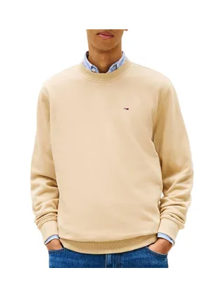 Sweat Beige Homme Tommy Hilfiger Reg Flag Crewsp 1