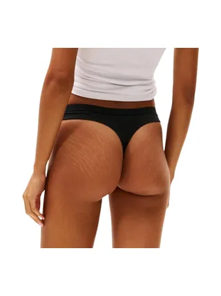 x5 Strings Noirs Femme Tommy Hilfiger Thong 3