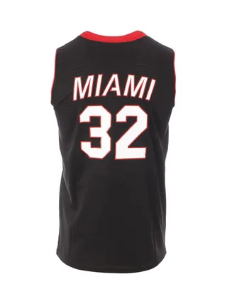 Miami Maillot de basketball Noir Homme Sport Zone Miami 32 2