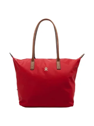 Sac à Main Rouge Femme Tommy Hilfiger Popette Tote 1