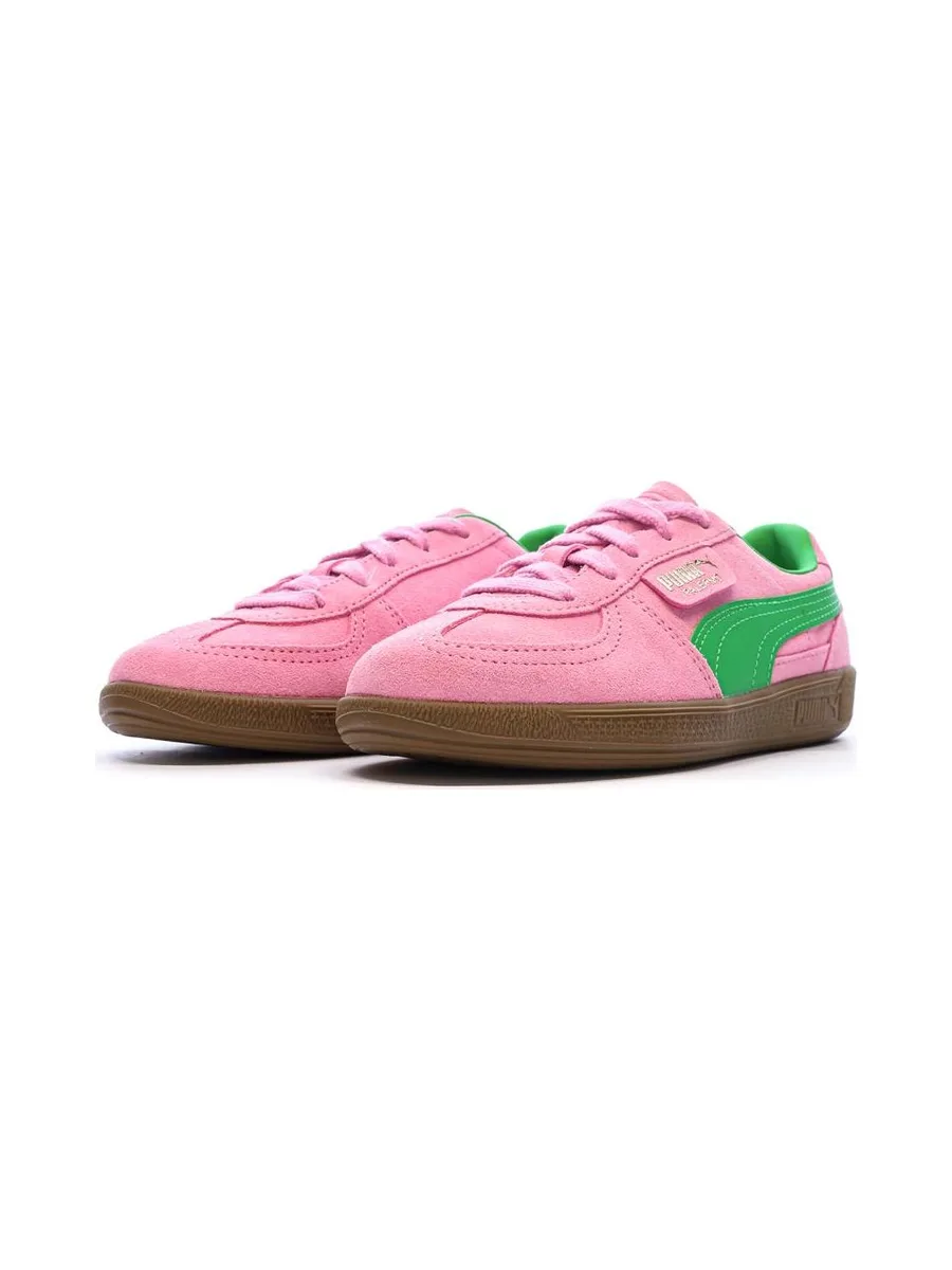 Baskets Roses/Vertes Garçon Puma Palermo 7