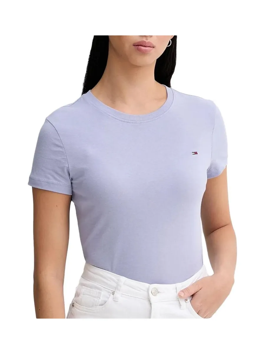 T-shirt Mauve Femme Tommy Hilfiger Tjw 2