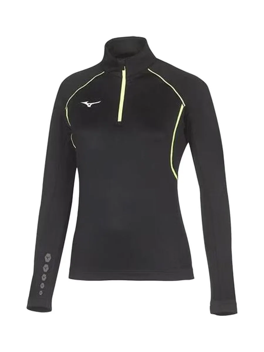 Sweat Noir Femme Mizuno Warmer 1