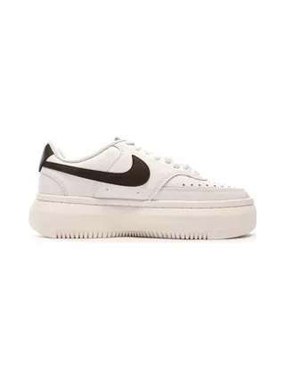 Baskets Blanc/ Noir Femme Nike Court Vision Alta 2