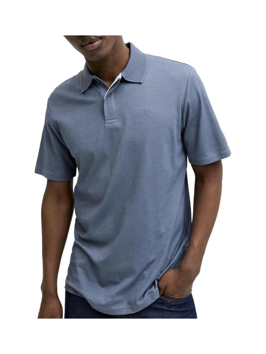 Polo Bleu Homme Jack & Jones Crodney 2