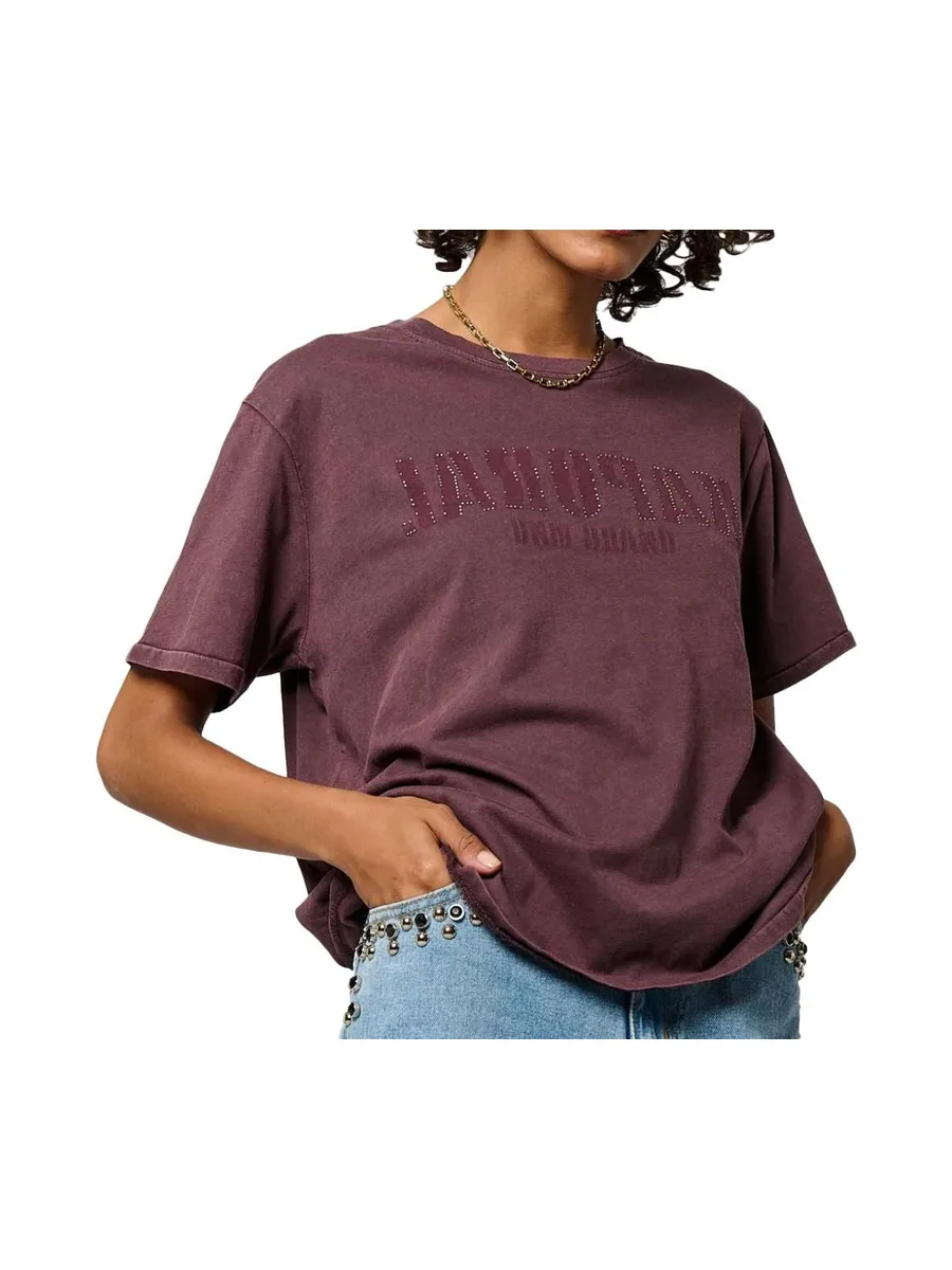 T-shirt Bordeaux Femme Kaporal SARMY 2