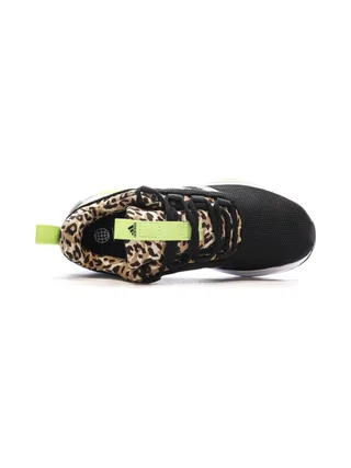 Chaussures de running Noires/Jaunes Femme Adidas Racer 4