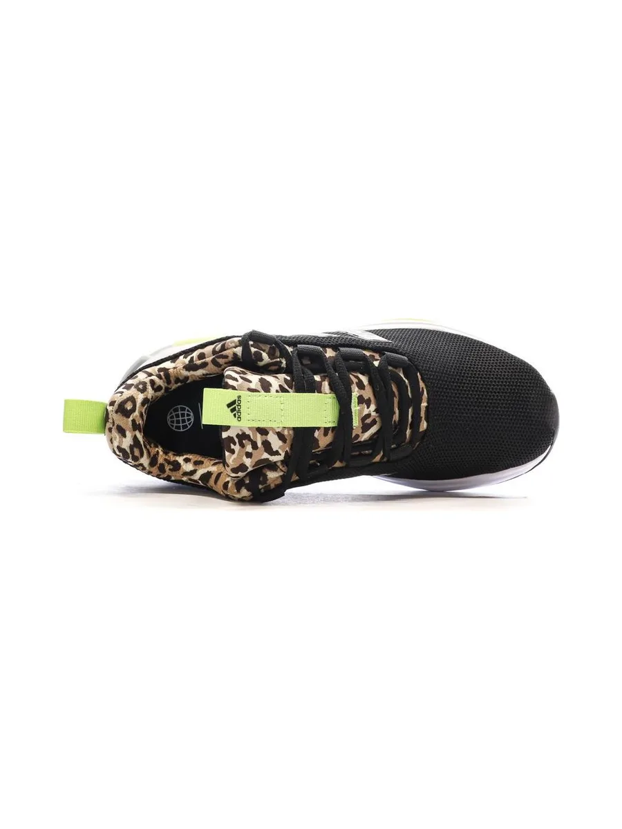 Chaussures de running Noires/Jaunes Femme Adidas Racer 5