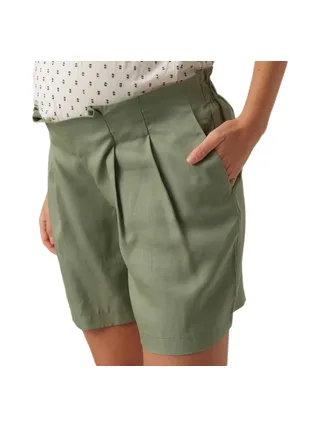 Short de Grossesse Kaki Femme Mamalicious Mlteca 1