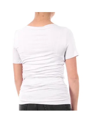 T-Shirt Blanc Femme Vero Moda Saanv 2