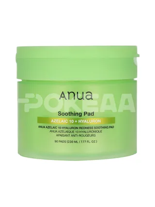 Anua Azelaic Acid 10 & Hyaluron Soothing Pads - 90 pads 2