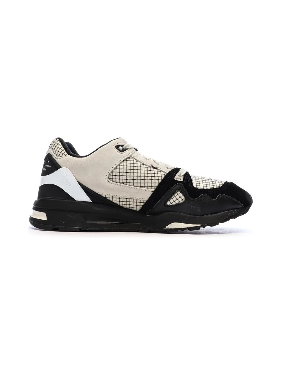 Baskets Noir/Beige Homme Le Coq Sportif Lcs R1000 Ripstop 2