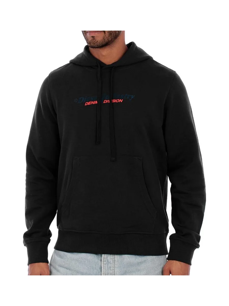 Sweat Noir Homme Diesel Felpa A12751 2
