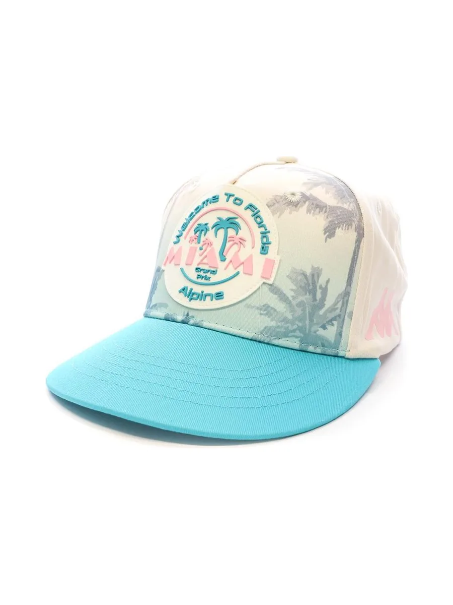 Casquette Beige/Bleu Homme Kappa Miami 2