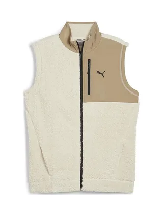 Doudoune Sans Manches Beige Homme Puma Open 1