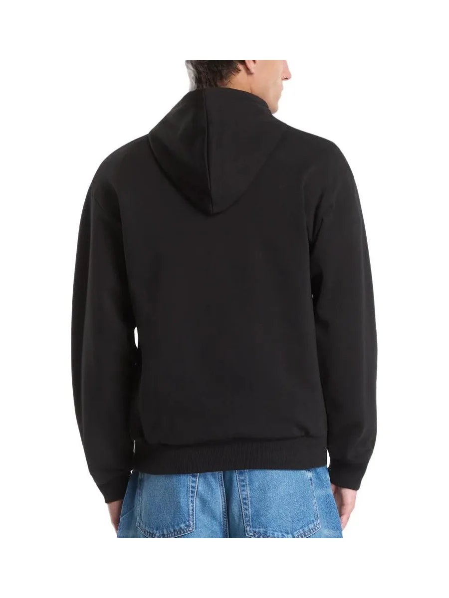 Sweat à Capuche Noir Homme Lacoste SH8863 3