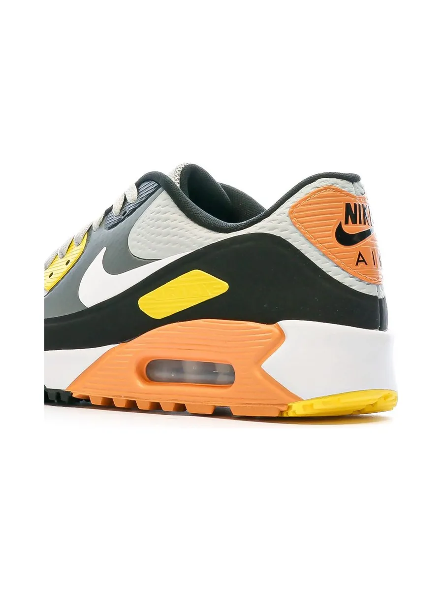 Baskets Grises/Orange Homme Nike Air Max 90 G 8