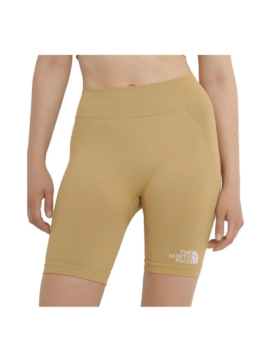 Short Marron Femme The North Face New Seamless 2
