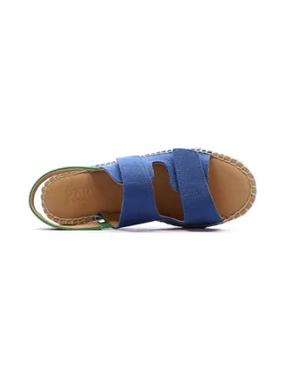 Sandales Bleu/Vertes Fille Pare Gabia Doris 4