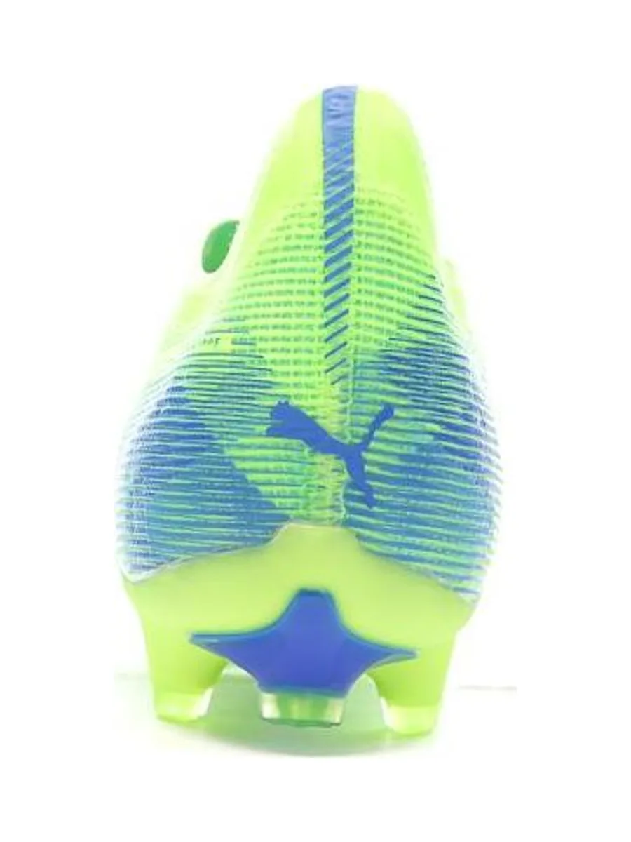 Chaussures football Jaune Fluo Homme Puma Ultra 5 Pro FG/AG 4