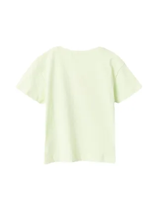 T-shirt Vert Fille Name it Vagno 2