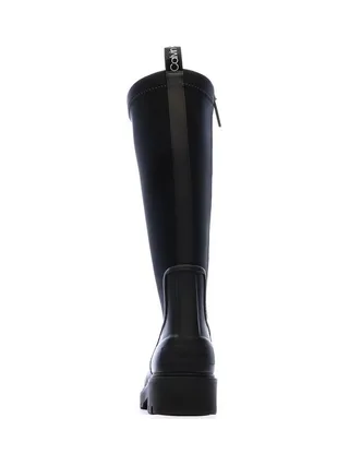 Bottes Noir Femme Calvin Klein Jeans High Rainboot Neopre 3