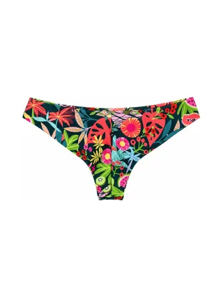 Bas de maillot de bain Vert/Rose Femme Grain de Sable 50220 2