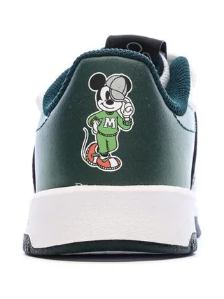 Baskets Blanches/Vertes Garçon Adidas Mickey Tensaur 3