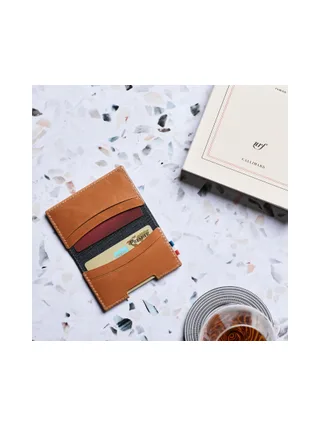 PAT - Porte-cartes folio en liège - Naturel 16