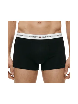 X3 Boxers Noir Homme Tommy Hilfiger Low Rise Trunk 2