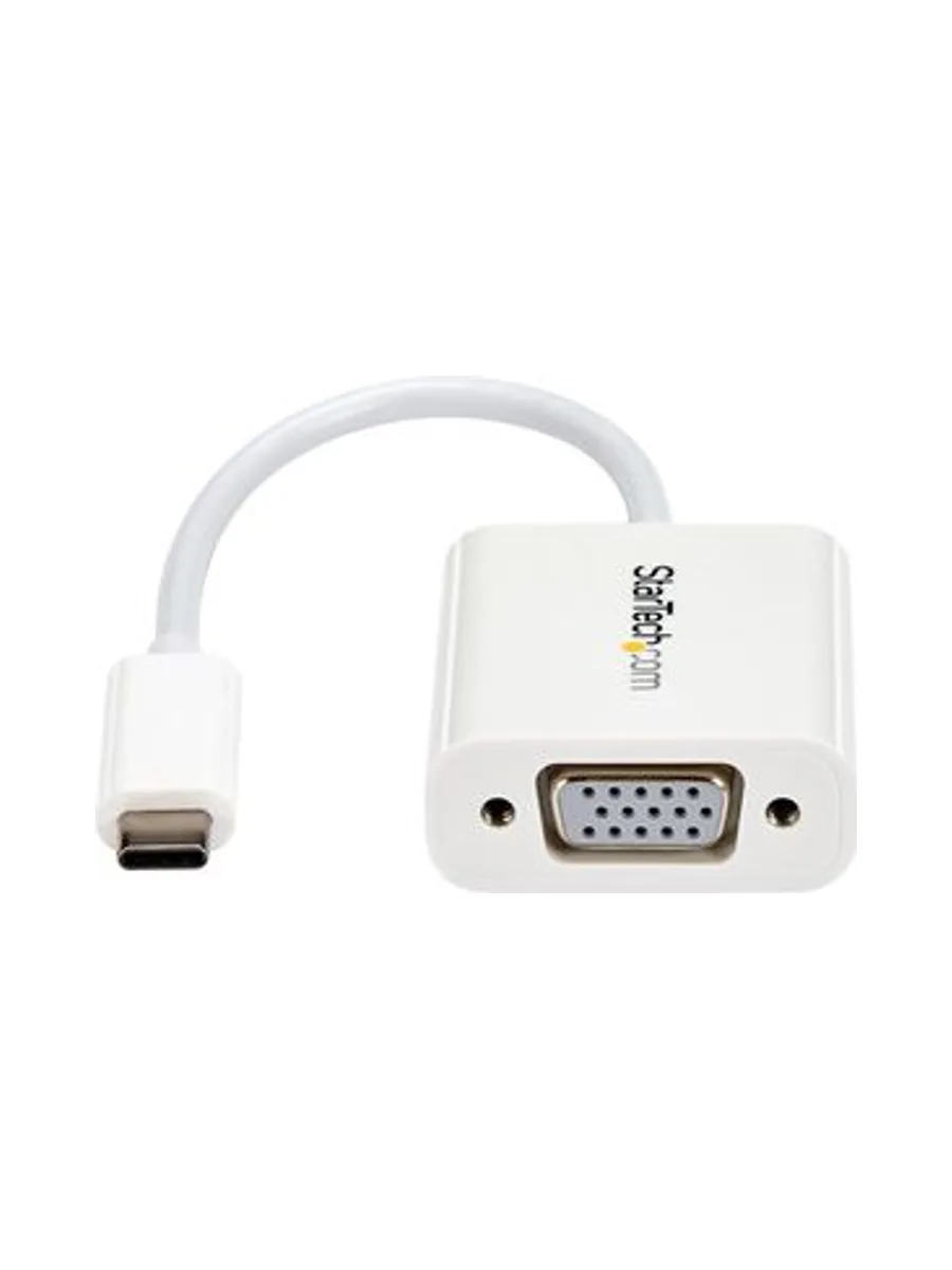 USB-C to VGA Adapter - White 7