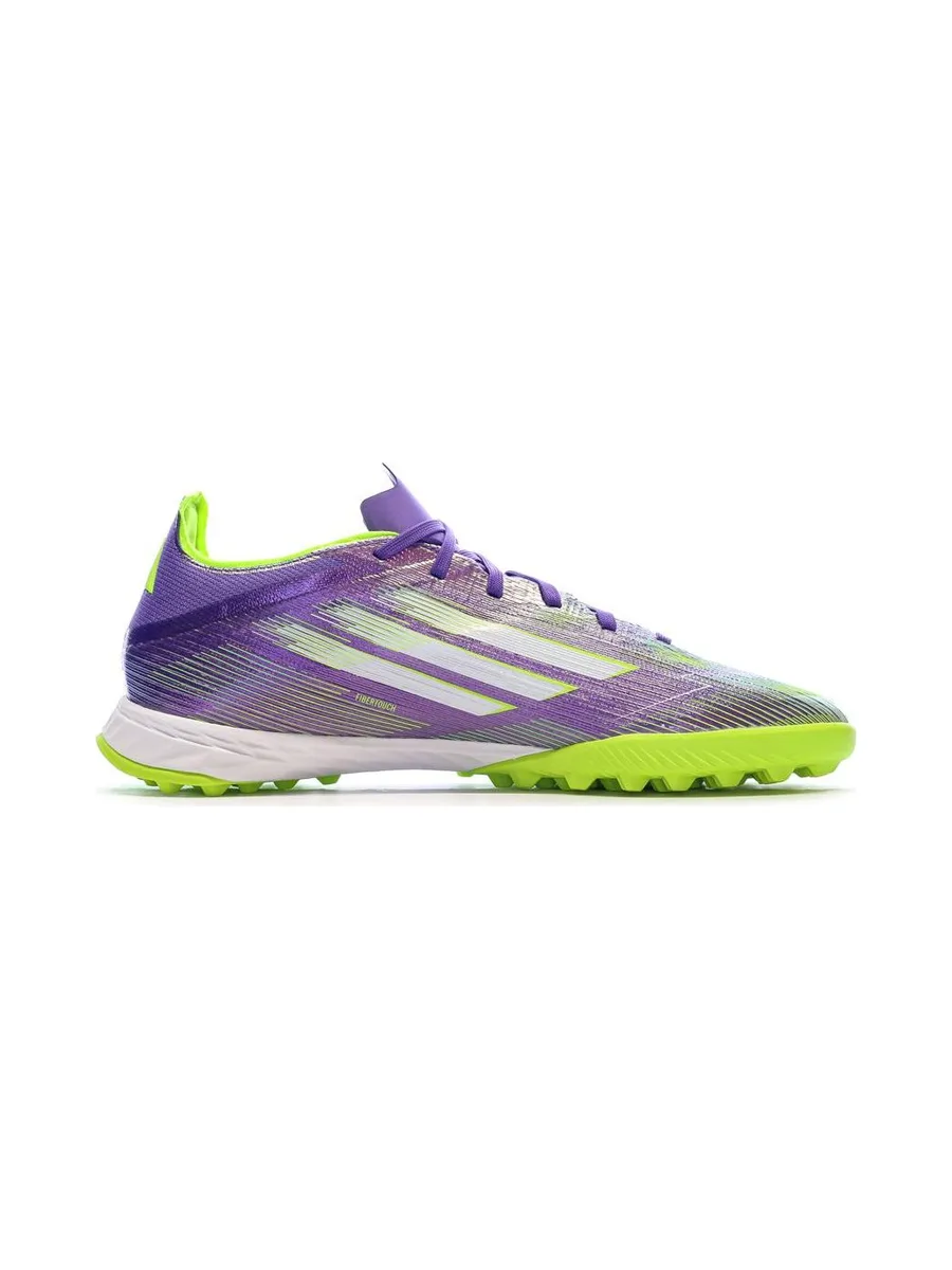 Chaussures de Foot Violet/Jaune Adidas F50 League TF 3