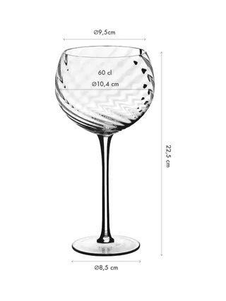 Verre à pied 60cl STEN - 6 pièces 3