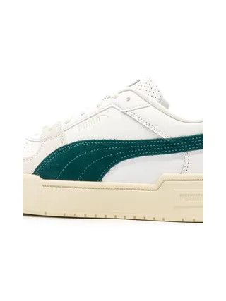 Baskets Blanches/Vertes Homme Puma League 7