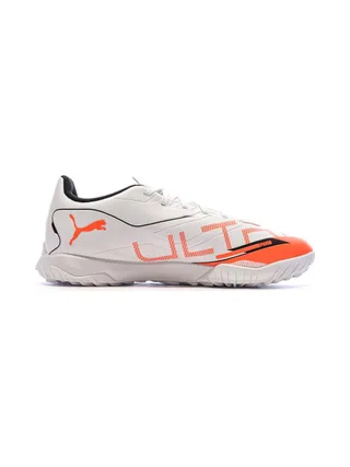 Chaussures de Football Blanches/Oranges Homme Puma Ultra 5 2