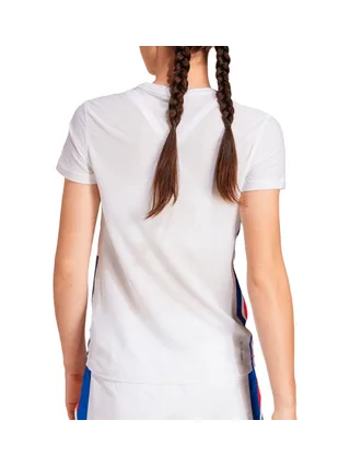 T-shirt de course Blanc Femme Adidas Adizero 2