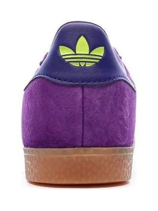 Baskets Violettes/Jaunes Enfant Adidas Gazelle 3