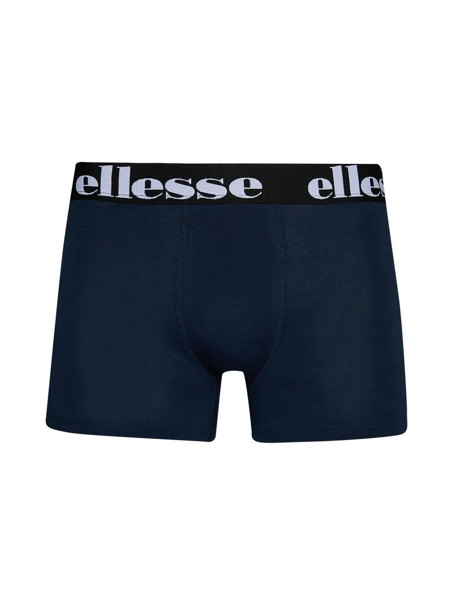 x3 Boxers Marine/Gris/Noir Homme Ellesse SJ00459 3