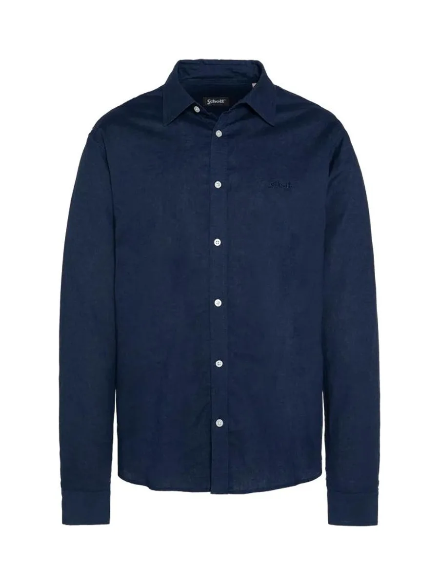 Chemise Marine Homme Schott SHROFML 2
