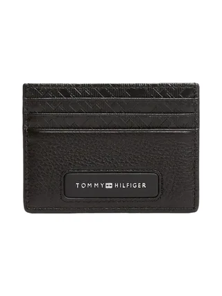 Portefeuille Noir Homme Tommy Hilfiger Holde 1
