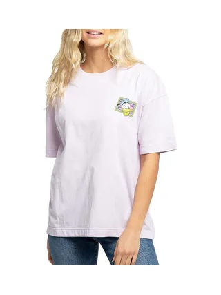 T-Shirt Violet Femme Disney Donald Paradise Oversize 1