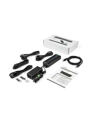 Hub USB 3.0 a 10 porte industriali USB 4