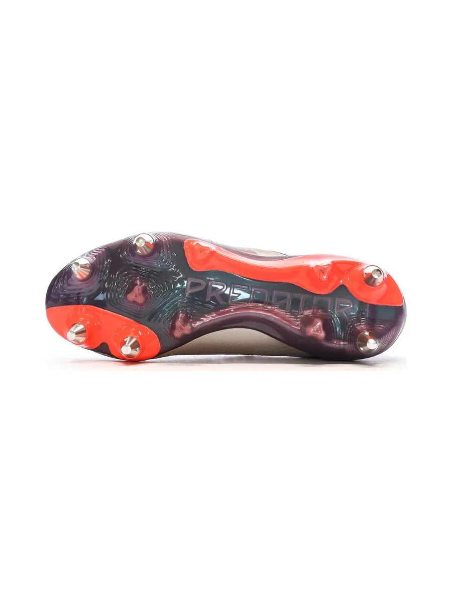 Chaussures de Foot Taupes Mixte Adidas Predator Elite SG 5