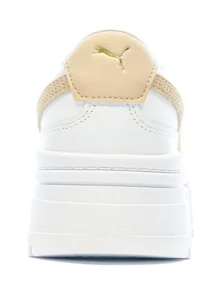 Baskets Blanc/Beige Femme Puma Mayze Stack 3