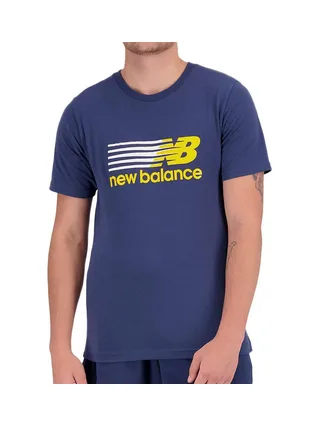 T-shirt Marine Homme New Balance Core Plus Graphic 1