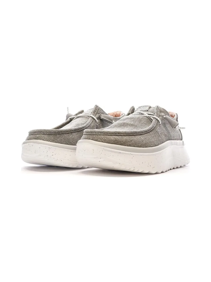 Chaussures Grises Femme Hey Dude Peak Chambra 7
