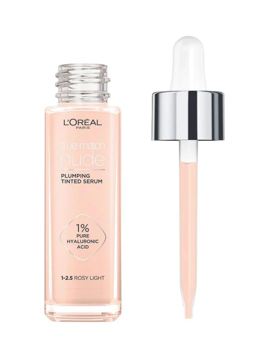 Sérum Teinté Repulpant L'Oréal Paris Accord Parfait Nude 1-2 Rosy Light 2